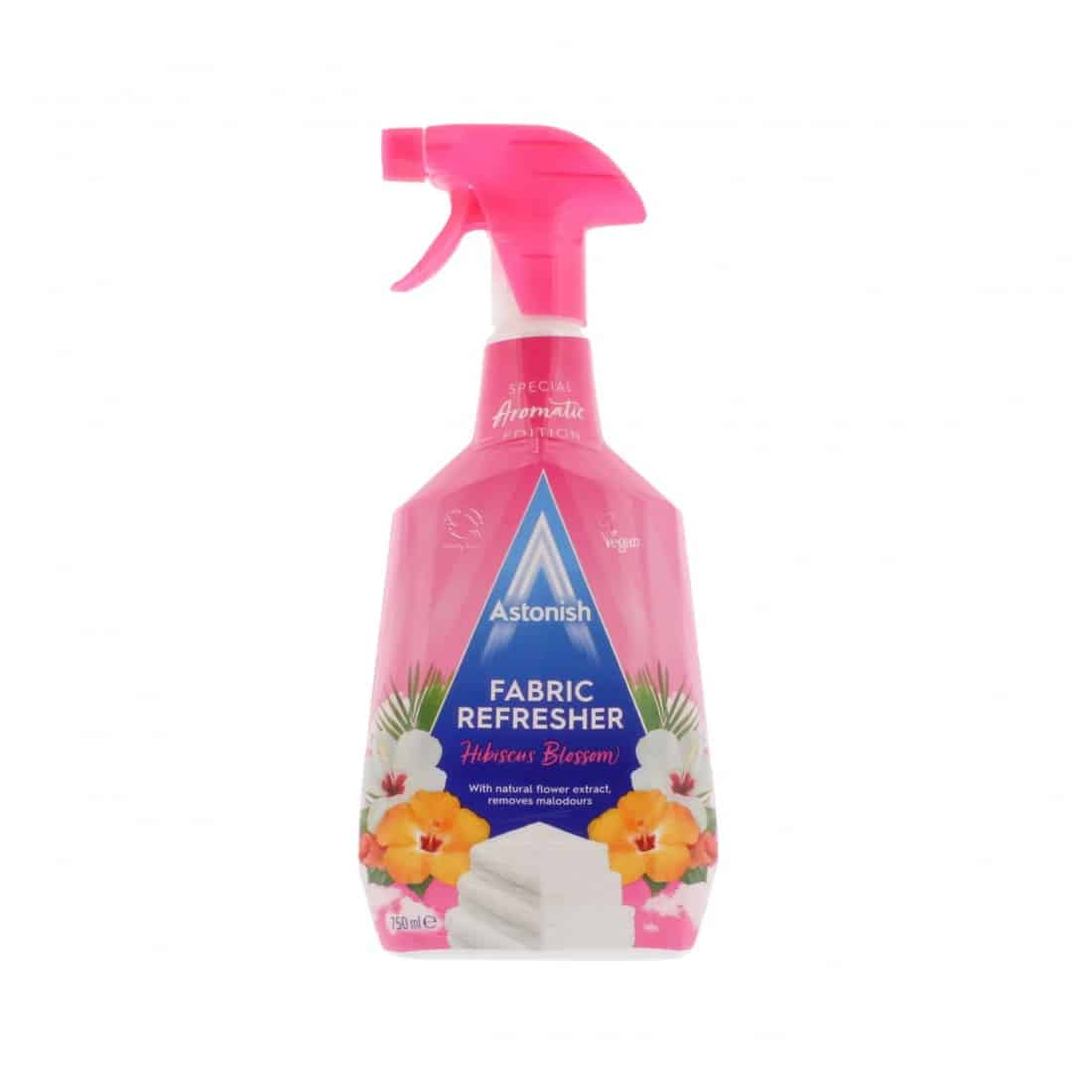 اسپری نرم کننده و خوشبو کننده حوله و لباس استونیش Astonish حجم 750 میل